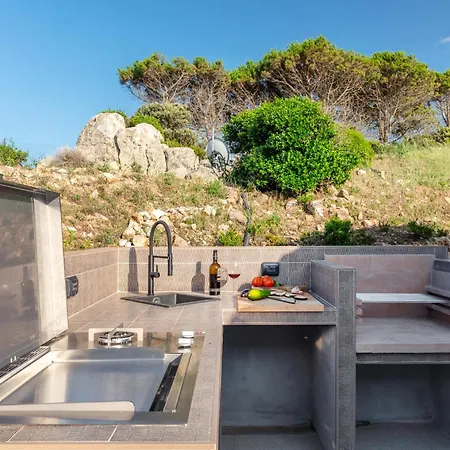 빌라 Sardegna E - Stazzu Di L'incantu Con Piscina